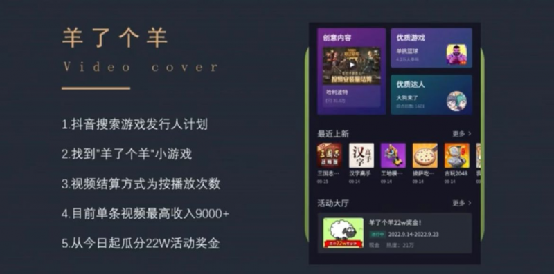 通过热点游戏羊了个羊变现,一天最高收入9000+