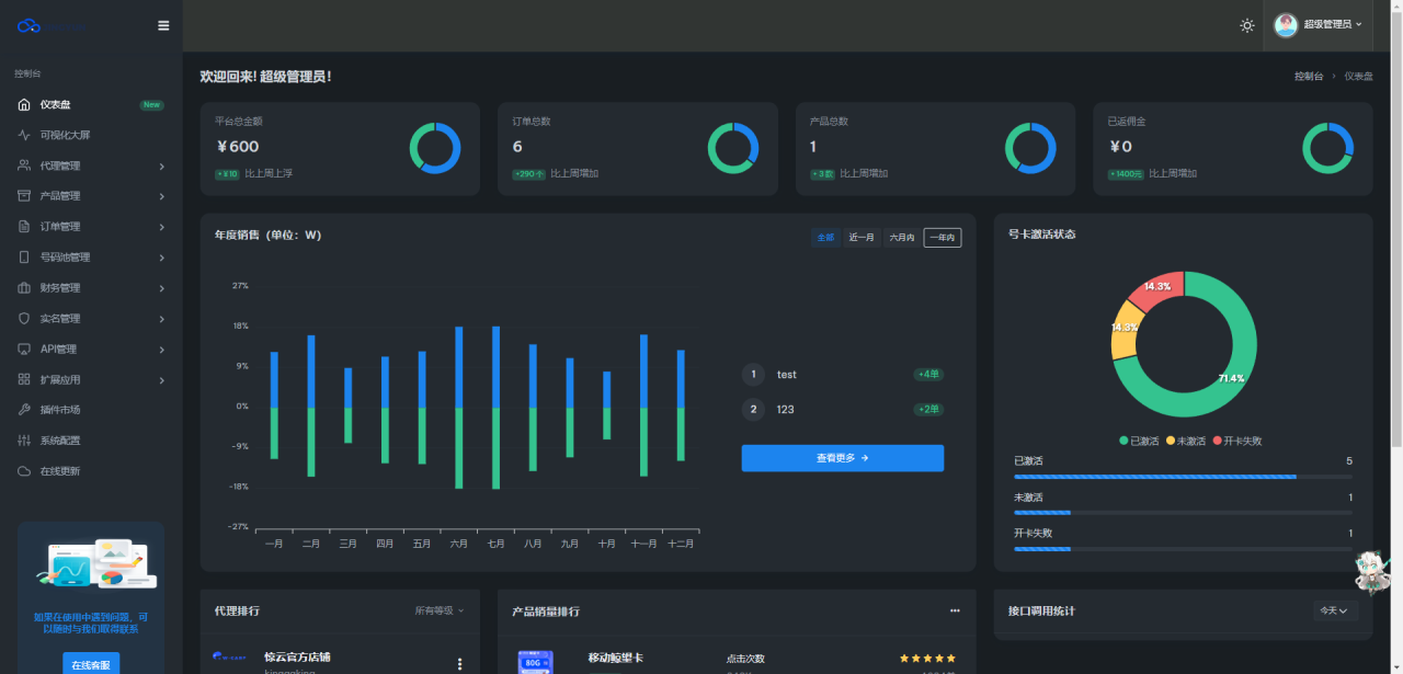 1703590372867683.png 多功能号卡推广分销管理系统 流量卡推广分销网站源码
