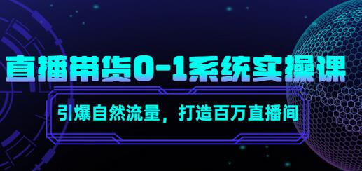直播带货系统运营课:从零开始的系统化学习路线-无双副业