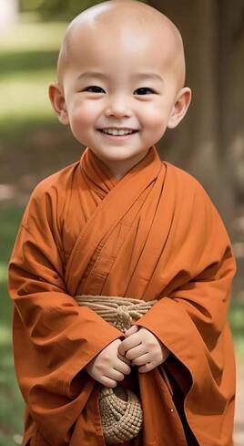 云天小和尚会说话,7天万粉(第3版教程),无需魔法,快速出爆款小和尚图片教程