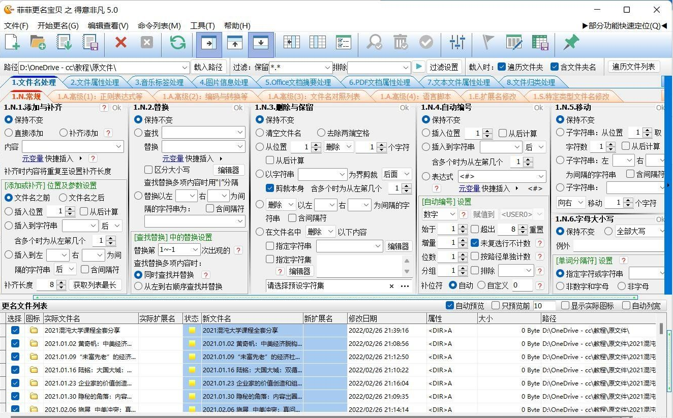 软件操作界面展示