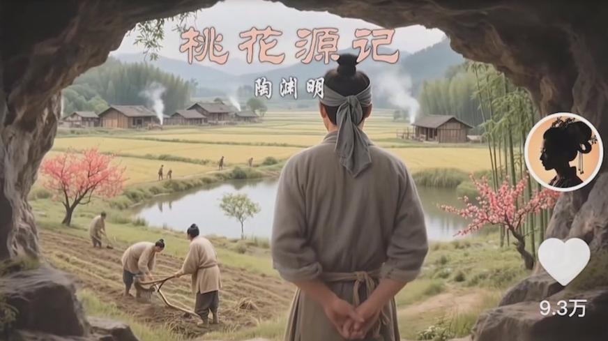 古文AI视频制作秘籍,7个作品轻松涨粉23万+