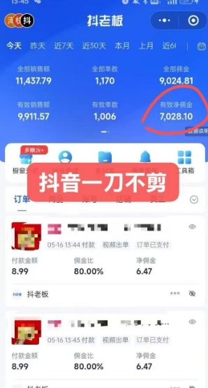 抖音短视频无剪辑带货项目,轻松发布视频获取佣金