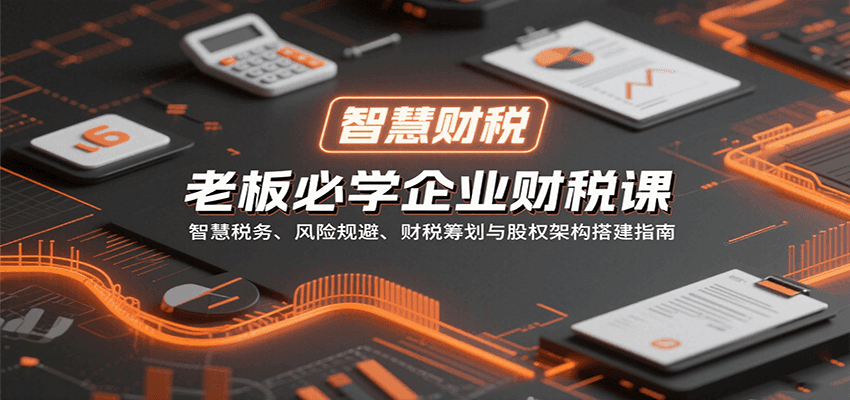 老板必学企业财税课:智慧税务、风险规避、财税筹划与股权架构指南-无双副业