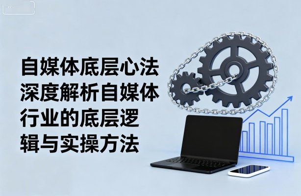 自媒体底层心法与行业实操全解析-无双副业