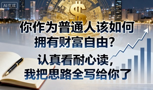 普通人如何实现财富自由的实用指南-无双副业