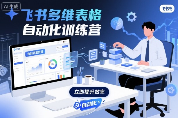 飞书多维表格自动化训练营手把手教你高效办公新方式-无双副业