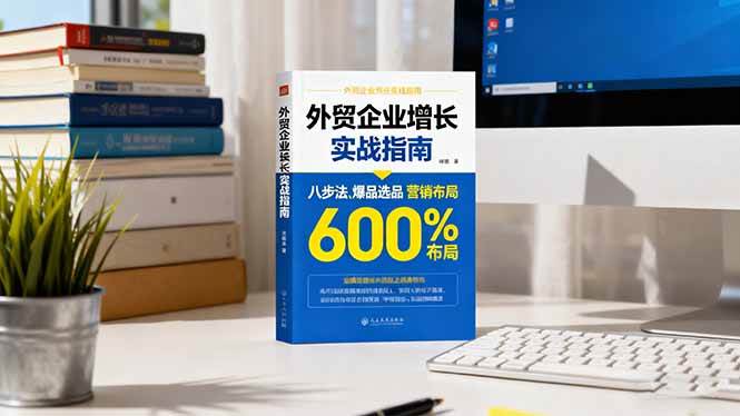 外贸企业增长实战指南:八步法、爆品选品与营销布局-无双副业