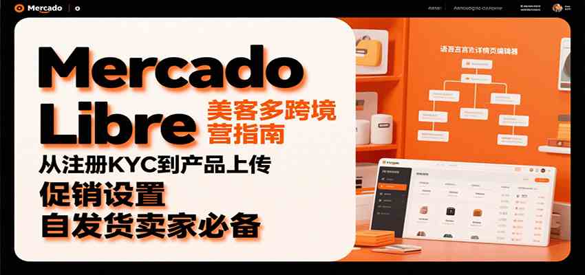 Mercado Libre美客多跨境运营指南:注册KYC到产品上传促销设置-无双副业