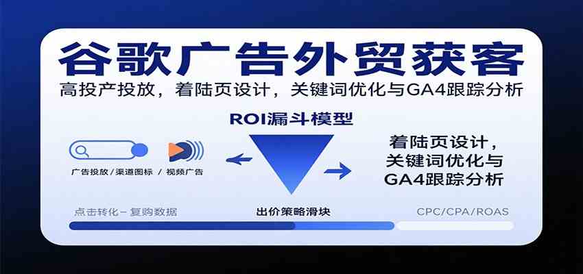 谷歌广告外贸获客技巧与高投产投放策略-无双副业