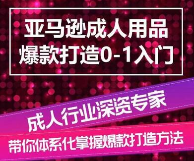 亚马逊成人用品爆款打造全流程解析与实操指南-无双副业