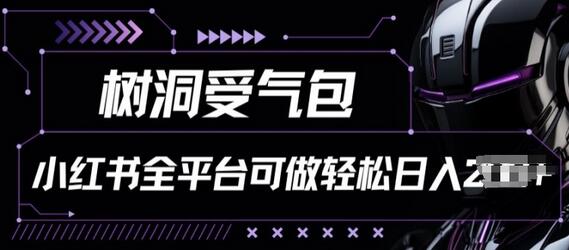 全平台树洞受气包项目，轻松实现日收入-无双副业