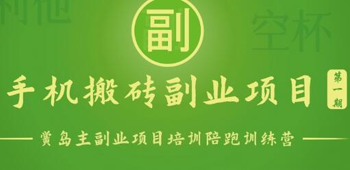 手机搬砖副业项目，实测1小时收益50+，轻松日入100+-无双副业