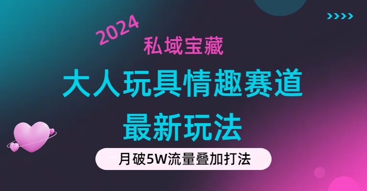 私域流量变现：成人玩具赛道合规运营与高转化策略-无双副业