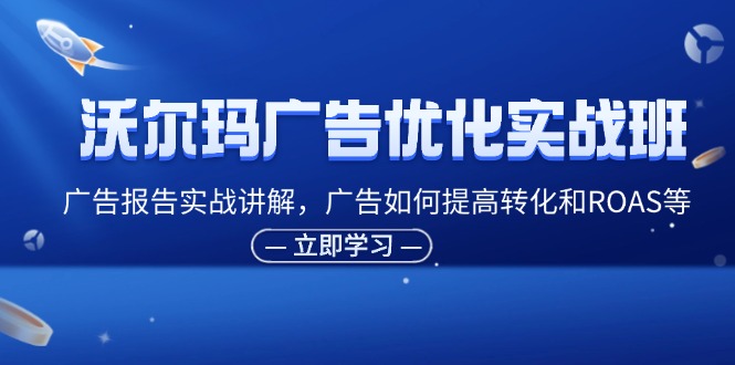沃尔玛广告优化实战技巧与ROAS提升策略-无双副业