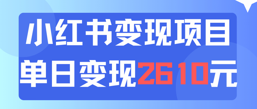 小红书卖资料单日引流150人变现2610元实操教程-无双副业
