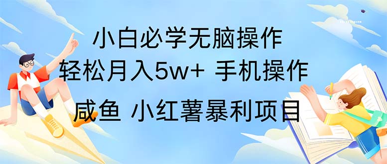 2024年手机暴利项目，简单操作每单利润超500元-无双副业