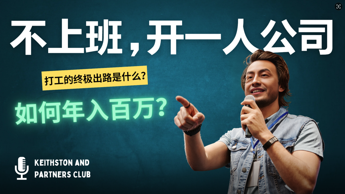 一人公司年入百万的创业秘诀-无双副业