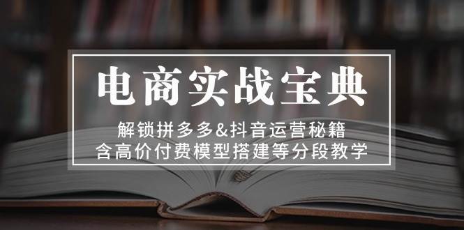 电商实战宝典：拼多多与抖音运营全攻略-无双副业