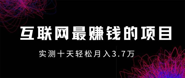 年前风口项目，长期稳定收益，新手轻松上手-无双副业