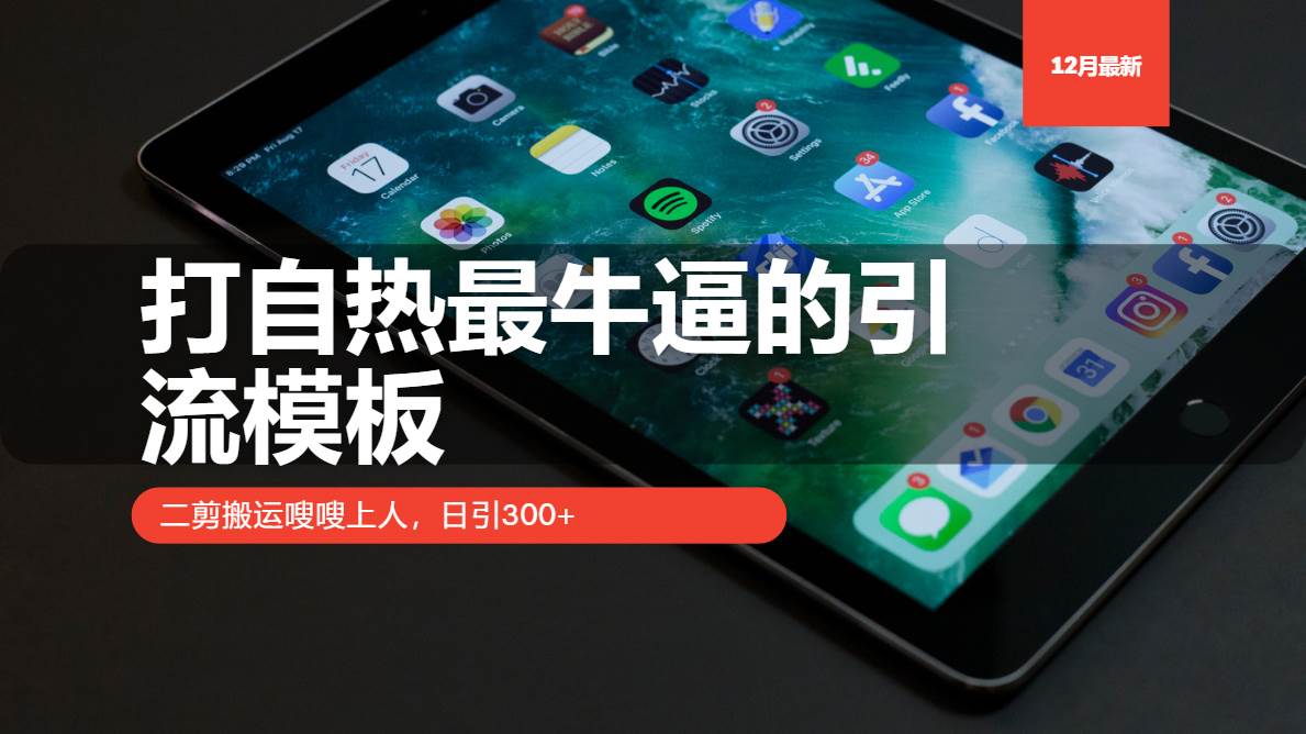 高效引流模板：AI视频制作日引300+粉丝-无双副业