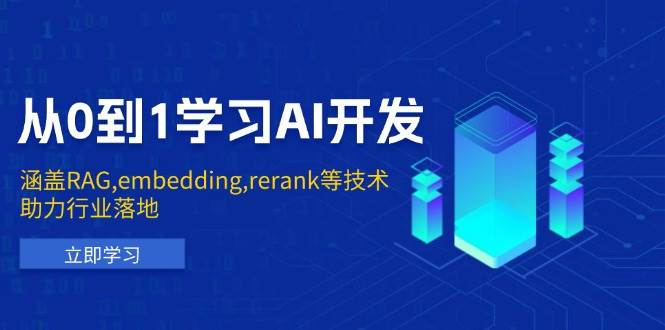 AI开发全攻略：RAG、Embedding与Rerank技术深度解析-无双副业