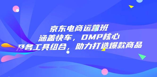 京东电商运营班：快车与DMP核心工具组合打造爆款商品-无双副业