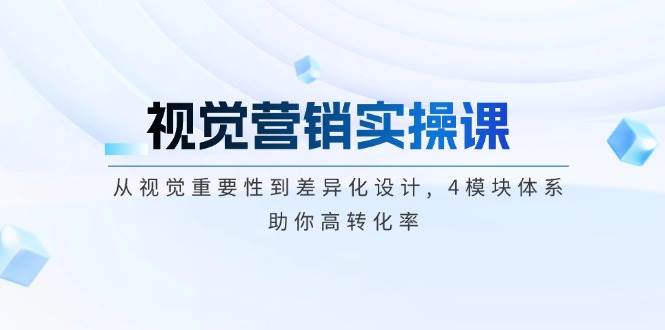 视觉营销实操课：从重要性到差异化设计提升转化率-无双副业