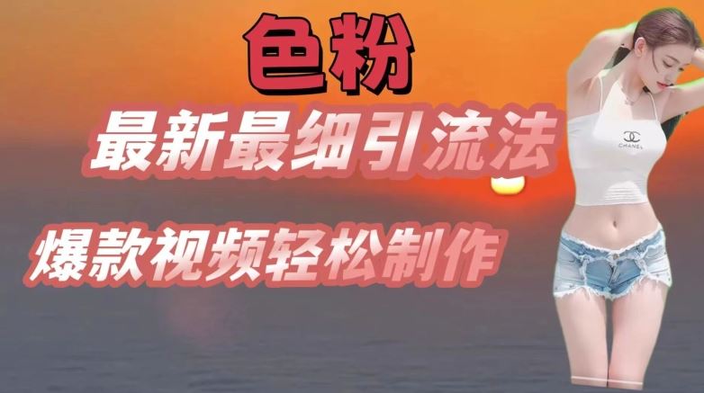 SE粉引流法与爆款视频制作技巧揭秘-无双副业