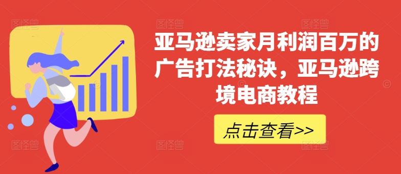 亚马逊卖家月利润百万的广告策略与跨境电商教程-无双副业