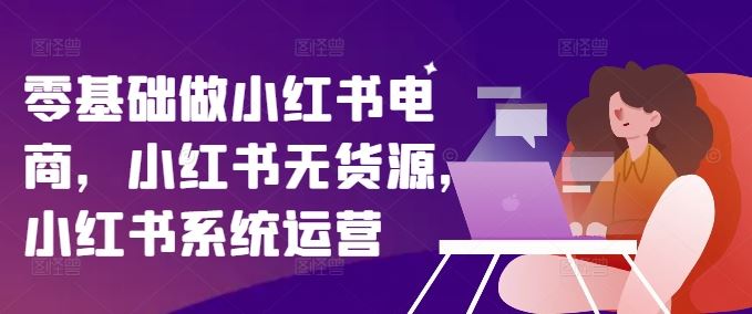 小红书电商运营全攻略：从零基础到系统操作-无双副业