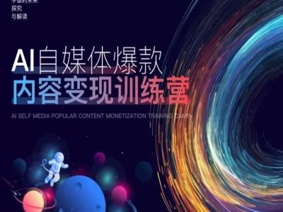 AI自媒体内容变现实战训练营：逻辑、方法与案例解析-无双副业