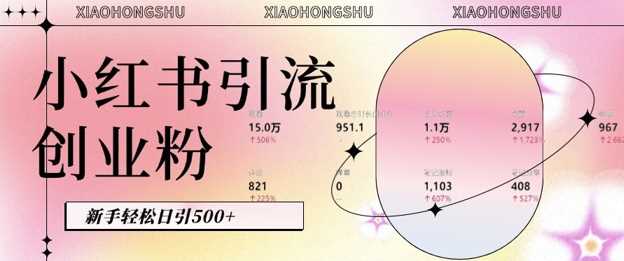 小红书私域引流：AI生成内容轻松转化粉丝-无双副业