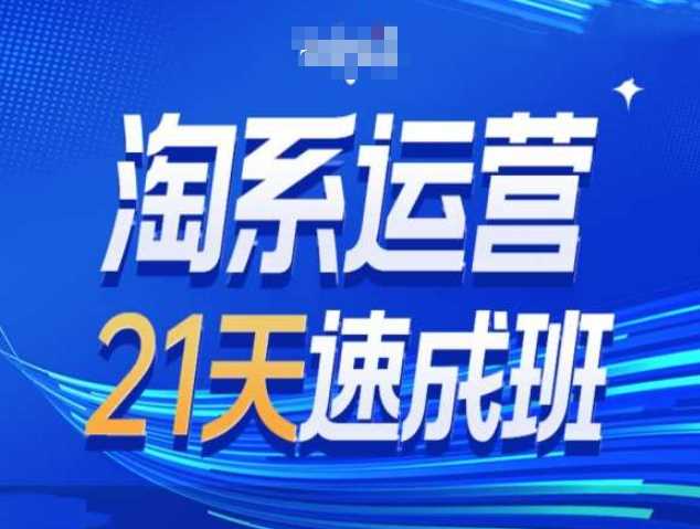 淘系运营21天速成班：搜索玩法与未来趋势解析-无双副业