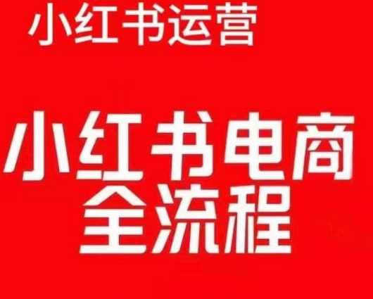 小红书电商全流程实操指南-无双副业