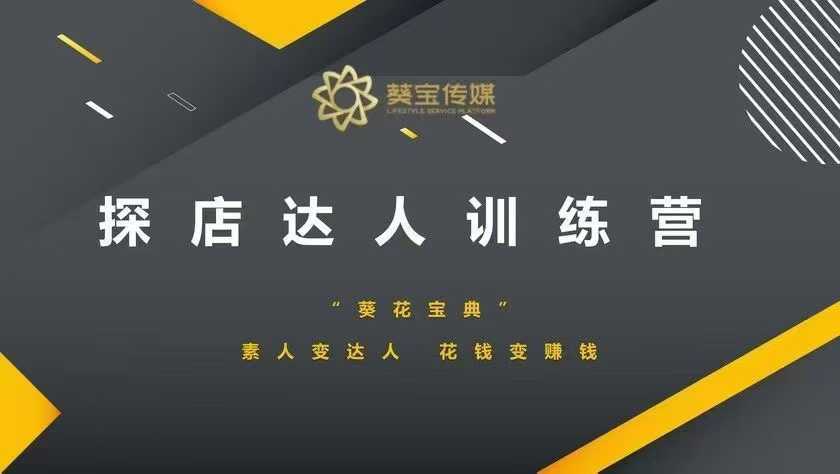 探店达人训练营：从素人到赚钱达人的蜕变之路-无双副业