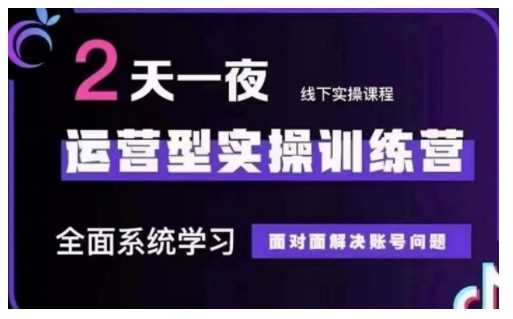 抖音直播运营实操训练营，系统学习与账号问题解决-无双副业