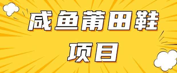 闲鱼高转化项目教程，日入300+详细指南与货源分享-无双副业