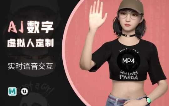 AI数字人虚拟智能体实时语音交互技术特训营-无双副业