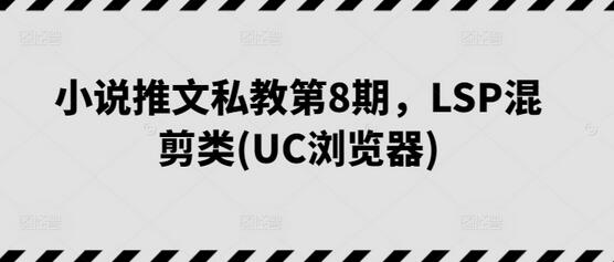 LSP混剪类小说推文私教课程-无双副业