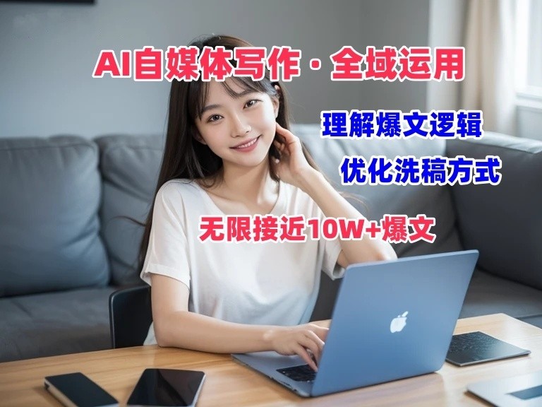 AI自媒体写作价值变现与爆文逻辑剖析-无双副业