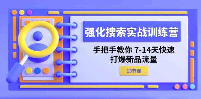 手把手教你7-14天快速打爆新品流量的搜索实战训练营-无双副业