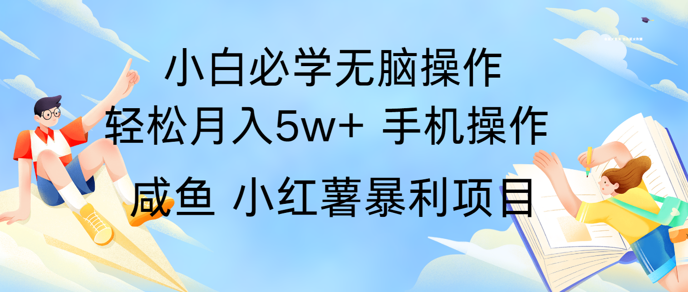 2024年最暴利手机操作项目，简单操作每单利润500+-无双副业