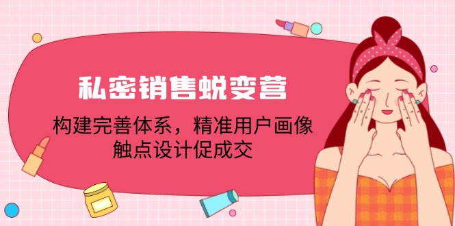 私密销售体系构建与用户画像精准设计-无双副业