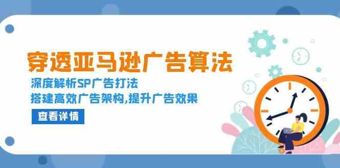 深度解析亚马逊SP广告策略，提升广告效果与架构搭建-无双副业