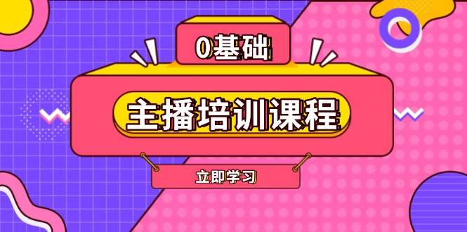 主播培训课程：AI起号、直播思维、话术与付费投流技巧-无双副业