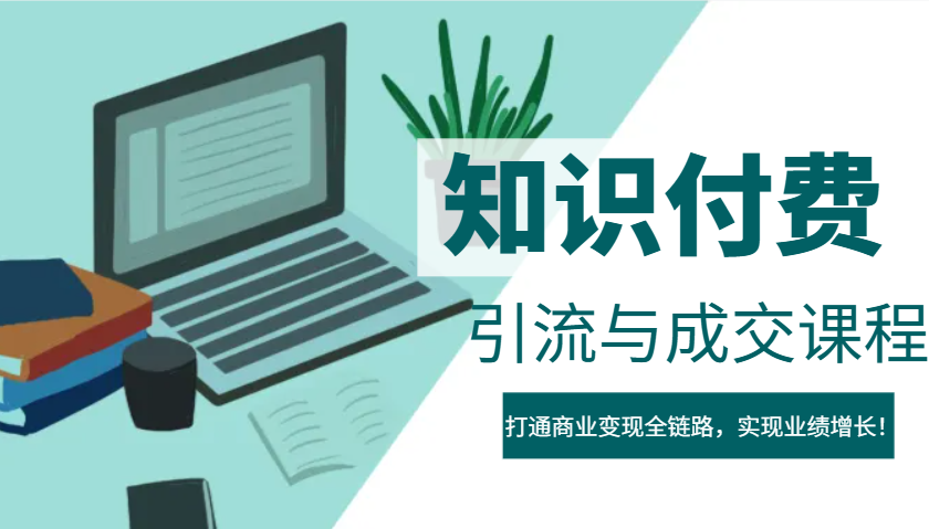 IP合伙人知识付费虚拟项目，引流与成交全链路课程-无双副业