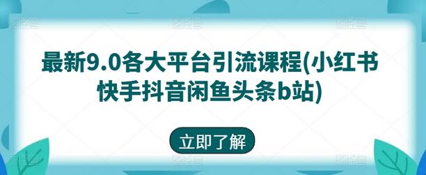 各大平台引流课程全面解析与实战指南-无双副业