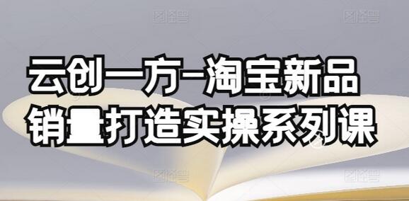 淘宝新品销量打造与补单渠道分析实操课程-无双副业