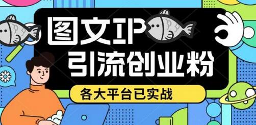 抖音快手小红书图文IP引流实操课，日引50-100流量-无双副业